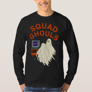 Scary Halloween Squad Ghouls T-Shirt