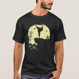Scary Halloween Taekwondo Martial Arts Tae Kwon Do T-Shirt