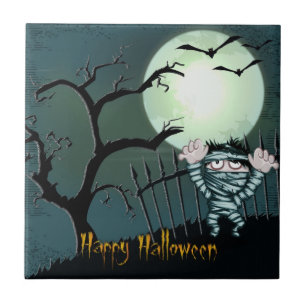 Scary Halloween Tile