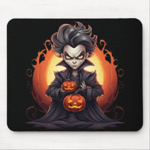 Scary Halloween Vampire Mouse Pad