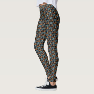 Scary Halloween Witch,  Leggings
