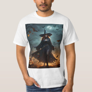 Scary Halloween Witch, T-Shirt
