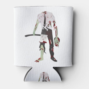 scary halloween zombie can cooler