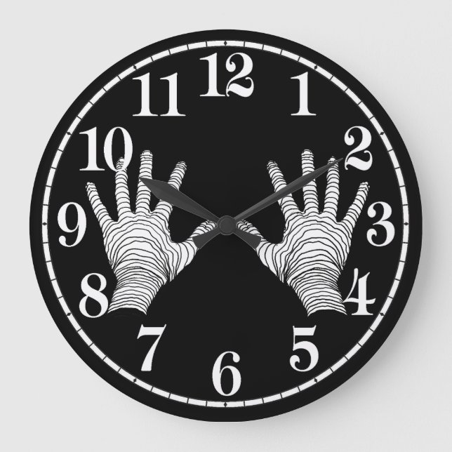 Scary Hand image for Acrylic Wall Clock (Front)