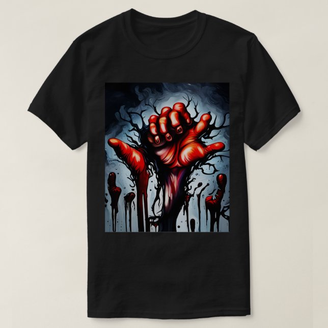 scary hand T-Shirt (Design Front)