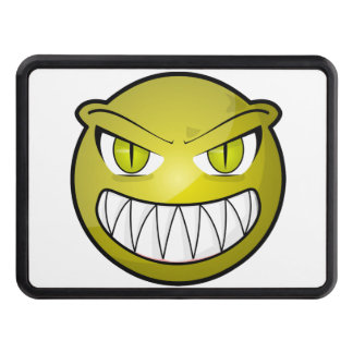 Scary Happy Face Hitch Cover