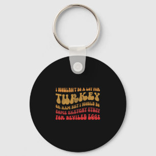 Scary Hockey Player Happy Hockeyween Ice Hockey Ha Keychain