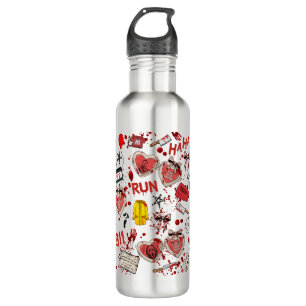 Scary Horror Movie Blood Gore Thermal Bottle