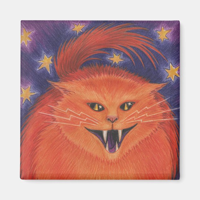 Scary Jack fridge magnet (Front)