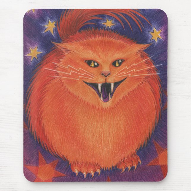 Scary Jack mousepad vertical design (Front)