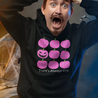 Scary Jack-O'-Lantern with Pumpkins  Hoodie