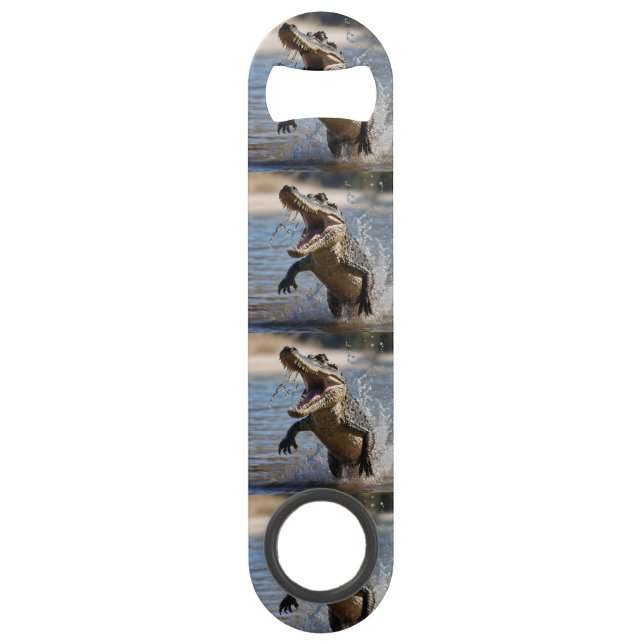 Scary Jaws: Australian Crocodile Leaping Bar Key (Front)