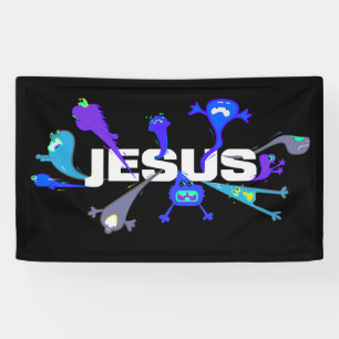 Scary Jesus Nights Banner