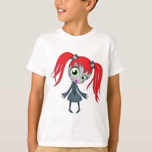 Scary Little Creepy Girl T-Shirt