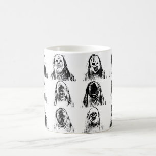 Scary Masks Coffee Mug