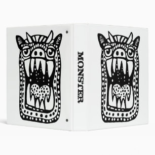 Scary Monster Binder