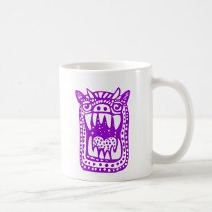 Scary Monster - Purple Coffee Mug