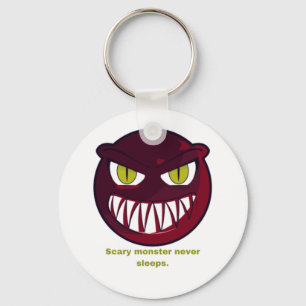 Scary never sleeps. keychain
