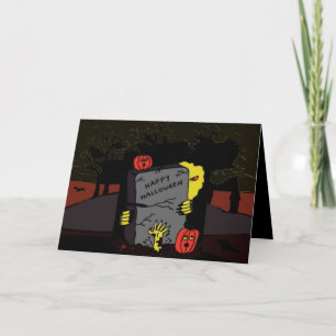 Scary Night Card