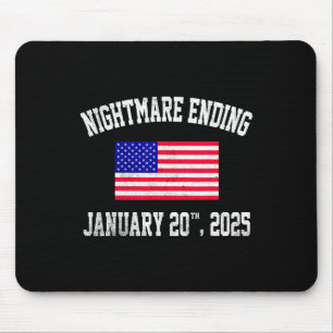 Scary Night Ending January 20th 2025 Funny Pro Tru Mouse Pad
