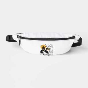 Scary Night Halloween Haunted House Ghost Design_1 Fanny Pack