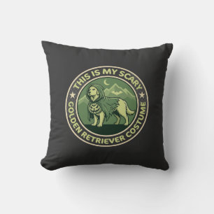 Scary Night Raven Apple Spooky Haunted Castle Hall Throw Pillow