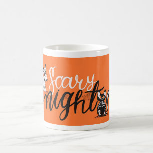 Scary Nights Halloween Mug -Spooky Bridesmaid Gift