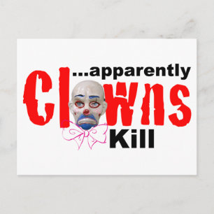 Scary! Postcard