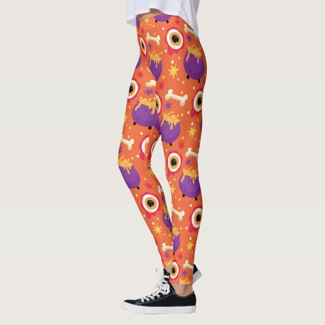Scary Pots and Bones Leggings (Left)