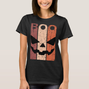 Scary Pumpkin Face Halloween Costume with Monster  T-Shirt