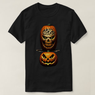 Scary Pumpkin Halloween T-Shirt