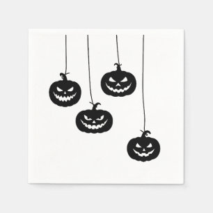 Scary Pumpkin hanging Napkin