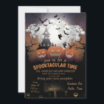 Scary Pumpkin Night Party Planner Invitation<br><div class="desc">This card is a simple expression of love and happiness to share with your loved ones on happy occasions like marriage, engagement, birthdays, or holidays like Christmas, Halloween, New Year, Spring, Autumn, or Easter This is an invitation for a friend, brother, sister, mother, father, or neighbour to participate in your...</div>