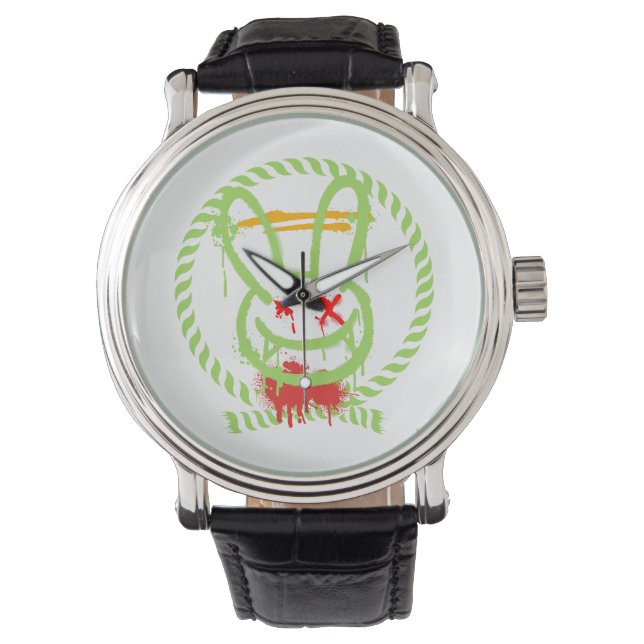 scary rabbit watch (Front)