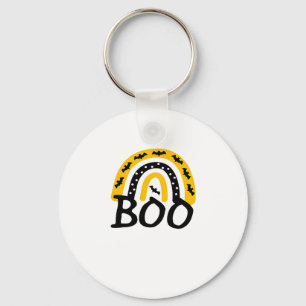 Scary Rainbow and Spooky Halloween Keychain
