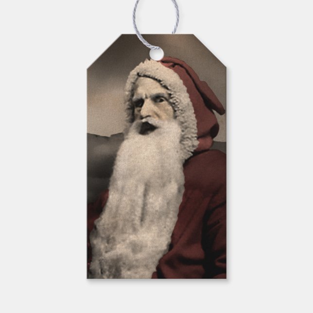 Scary Santa Gift Tags (Front)