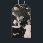 Scary Santa Gift Tags<br><div class="desc">Christmas Scary Santa gift tags.  High quality,  restored vintage image.</div>