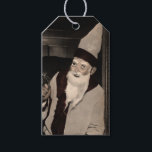 Scary Santa Gift Tags<br><div class="desc">Christmas Scary Santa gift tags.  High quality,  restored vintage image.</div>
