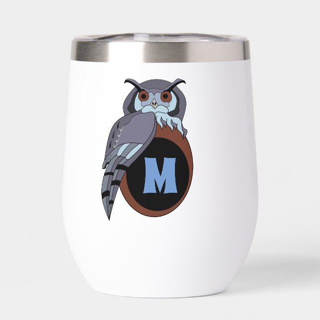 Scary Scop Owl Monogram (Back)