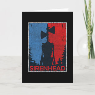 Scary Siren Head Meme Gamer Kids Boys Girls Xmas G Card