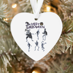 Scary Skeletons Party Ornament