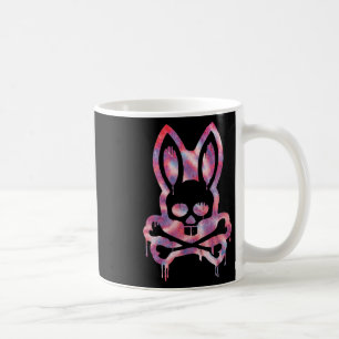 Scary Skull And Crossbones Bad Rabbit Horror Bunny Coffee Mug