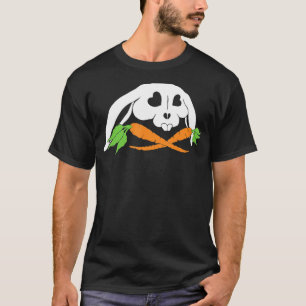 Scary Skull And Crossbones Bad Rabbit Horror Bunny T-Shirt