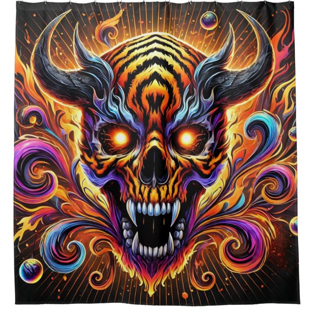 Scary Skull Art (Front)