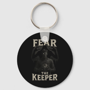Scary Soccer Goalkeeper Horror Fear The Keeper Hal Keychain