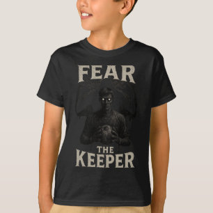Scary Soccer Goalkeeper Horror Fear The Keeper Hal T-Shirt