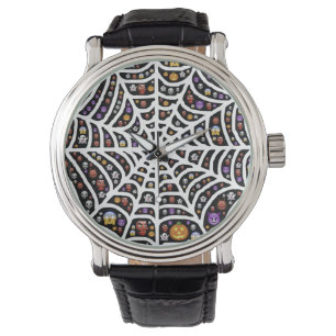 Scary Spooky Cobweb Collage Watch