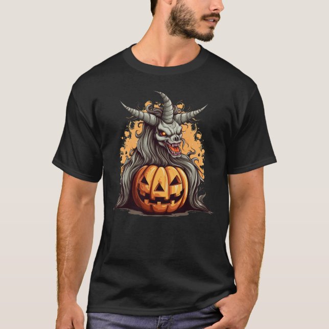 Scary Spooky Halloween T-Shirt (Front)