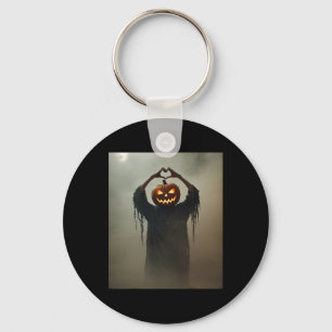 Scary Spooky Jack Olantern Heart Hands Horror Hall Keychain