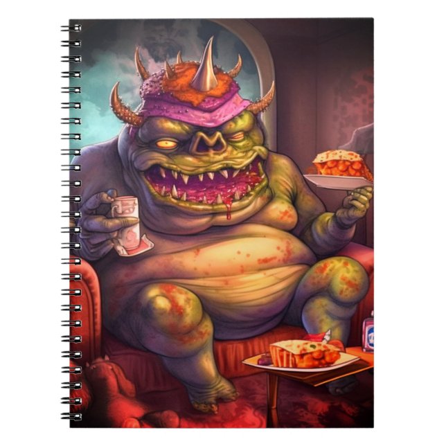 Scary Troll Notebook (Front)